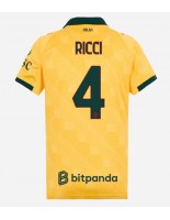 AC Milan Samuele Ricci #4 Tredjedrakt Dame 2025-26 Korte ermer